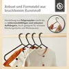 Bieco Kleiderbügel Kinder 32 St. Schwarz | Länge ca 30 cm | Produktbild-Vorschau 5