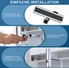 An instructional graphic showing the steps to install a kitchen faucet. Produktbild-Vorschau