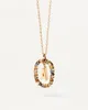 PDPAOLA Halskette LETTERS 18K gold plated silver gold Produktbild-Vorschau 6