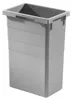 Secchio da interno Hailo 1014169 378 x 261 x 520 mm grigio Anteprima dell’immagine prodotto 1
