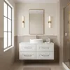 RODAN | Mobile da bagno 120 cm - Bianco - Appeso - con 4 Anteprima dell’immagine prodotto 8