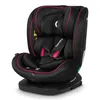 A black and red car seat on a white background. Produktbild-Vorschau