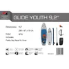 F2  SUP Stand Up Paddle Board Glide Surf Youth Wing 280cm Produktbild-Vorschau 6