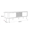 NAVANI TV-Lowboard 160 cm mit geriffelter Front Produktbild-Vorschau 9