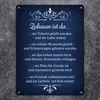 Zuhause ist da... Metallschild XXL Schild Blechschild Produktbild-Vorschau 2