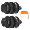 2x Federbalg mit 2Pins Hinten Li. + Re. for Mercedes E Produktbild-Vorschau 3