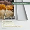 Moritz Flauschvorhang aus Chenille 90 x 200 cm pink schwarz Produktbild-Vorschau 9