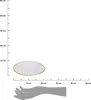 Piatto da dessert in vetro dorato 21 cm Anteprima dell’immagine prodotto 4