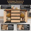 Isola da cucina Flieks con piano di lavoro estensibile, Anteprima dell’immagine prodotto 6