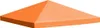 vidaXL Pavillondach 310 g/m² 3x3 m Arancione Anteprima dell’immagine prodotto 7