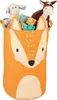relaxdays Kinder Aufbewahrungskorb mit Fuchsmotiv Produktbild-Vorschau 1