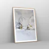 Gerahmtes Poster - Rahmen in heller Eiche - Haus Berge Produktbild-Vorschau 8