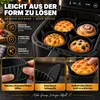 Silikon Förmchen für Airfryer, 8 Stück, Muffinförmchen Produktbild-Vorschau 4