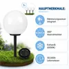 MasterLED Solar Gartenleuchte Kugel 3er Set - 30cm - Produktbild-Vorschau 3