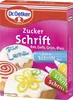 Dr. Oetker Zuckerschrift, 4 Farben- blau, gelb, rot, grün Produktbild-Vorschau 1