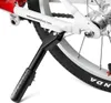 A close-up shot of a bicycle kickstand attached to a bicycle frame. Produktbild-Vorschau