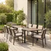 sweeek - Gartentisch aus DPC und Aluminium ausziehbar 8 Produktbild-Vorschau 6