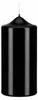 Lackkerzen Stumpenkerzen Schwarz 150 x Ø 80 mm, 4 Stück Produktbild-Vorschau 1
