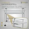 HAGO24 Waschmaschinen-Untergestell Weiß 62,5x53,5x45cm Produktbild-Vorschau 3