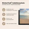 KitchenYeah© Herdabdeckplatte Strand - Wasser - Wolken , Produktbild-Vorschau 6