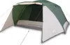 vidaXL Tenda da campeggio con tenda 4 persone Verde Anteprima dell’immagine prodotto 1