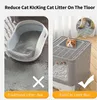 Faltbar Katzentoilette mit ausziehbarer Schale Katzenklo Produktbild-Vorschau 3