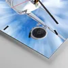 Wanduhr - Quadrat - Glasuhr - Luftfahrt Flugzeug Flug - Produktbild-Vorschau 5