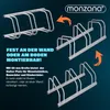 MONZANA® Rastrelliera per Biciclette 3 Posti per Pneumatici Anteprima dell’immagine prodotto 6