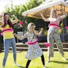 Verstellbarer Hula Hoop mit Massage Noppen rosa, Produktbild-Vorschau 6