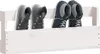 vidaXL Wand-Schuhregale 2 Stk. Weiß 59x9x23 cm Massivholz Produktbild-Vorschau 4