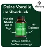 Vitabay Vitamin D3 + K2 Depot – 180 vegane Tabletten – Produktbild-Vorschau 6