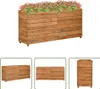 The Living Store Hochbeet 150x40x72 cm Massivholz Teak und Produktbild-Vorschau 10