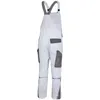safety & more Latzhose EXTREME, weiß/grau Produktbild-Vorschau 4
