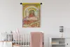 MuchoWow® Wandteppich Wandbehang Korridor im Irrenhaus - Produktbild-Vorschau 2