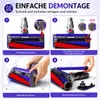 Weiche Walze Bodendüse kompatibel mit Dyson V11 V10V8V7V15 Produktbild-Vorschau 4
