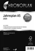 CHRONOPLAN Kalendereinlage 2025 Jahresplan A5 Produktbild-Vorschau 1