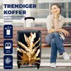 MuchoWow® Koffer Handgepäck Trolley Rollkoffer Kleine Produktbild-Vorschau 2