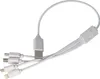 USB-Ladekabel 4 in 1 passend für USB-C, Mini-USB, Micro-USB Produktbild-Vorschau 2