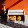 Creative Home Porta-Pane Legno Bianco | 38x28,5x17,5cm Anteprima dell’immagine prodotto 8