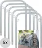 5 x Fahrradanlehnbügel 114 x 78 cm Stahl feuerverzinkt Ø Produktbild-Vorschau 1