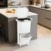 COSTWAY Cestino della spazzatura da cucina, sistema di Anteprima dell’immagine prodotto 2