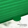 A close-up of a green pleated blind with a height adjustment handle. Produktbild-Vorschau