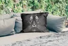 MuchoWow® Outdoor Kissen - Tiger - Tiere - Schwarz - Weiß - Produktbild-Vorschau 2