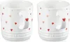 LeCreuset 2er-Set Becher Hearts aus Steinzeug 350ml Produktbild-Vorschau 2