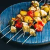 8x Stk. Grillspieße/Spieße aus Metall 27,5 cm - Produktbild-Vorschau 9