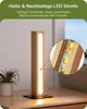 EDISHINE LED Tischlampe Holz, Nachttischlampe Touch Produktbild-Vorschau 9