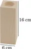Kerzenhalter 16x6 cm rechteckig aus Buchenholz 1 Stück Produktbild-Vorschau 4