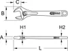 KS TOOLS 577.0150-E Rollgabelschlüssel, verstellbar, 18mm, Produktbild-Vorschau 4