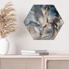 DEQORI Glasbild Echtglas 55x48 cm 'Marmor-Farbspiel mit Produktbild-Vorschau 4