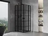 Mexen Mist Duo cabina doccia a battente 95 x 95 cm, griglia Anteprima dell’immagine prodotto 2
